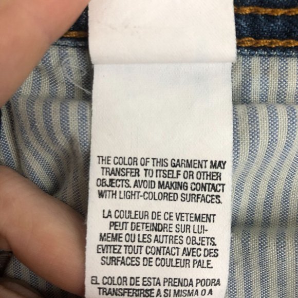 TOMMY HILFIGER Blue Straight Leg Jeans Women's Size 6R Medium Wash Denim Cotton - Picture 9 of 9